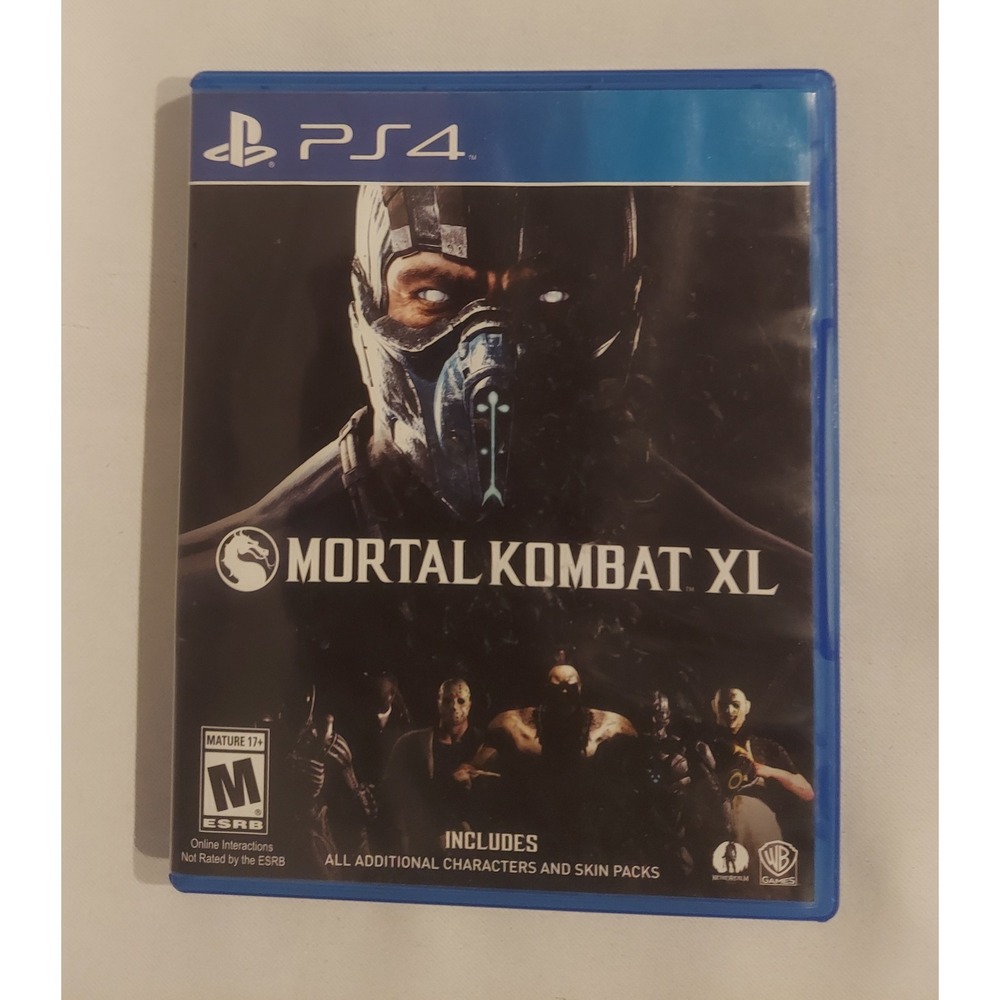 PlayStation 4 Mortal Combat XL & Just Cause 3 Day 1 Edition (Lot of 2)